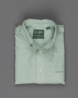 Gitman Vintage Button down shirt oxford light green