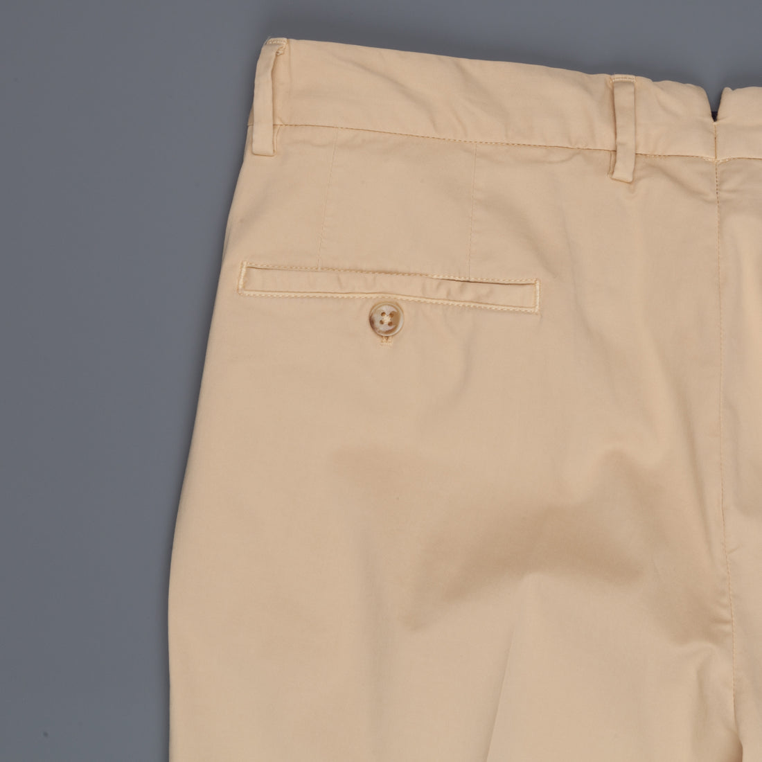 Turn it inside out: KHAKI CARROT PANTS