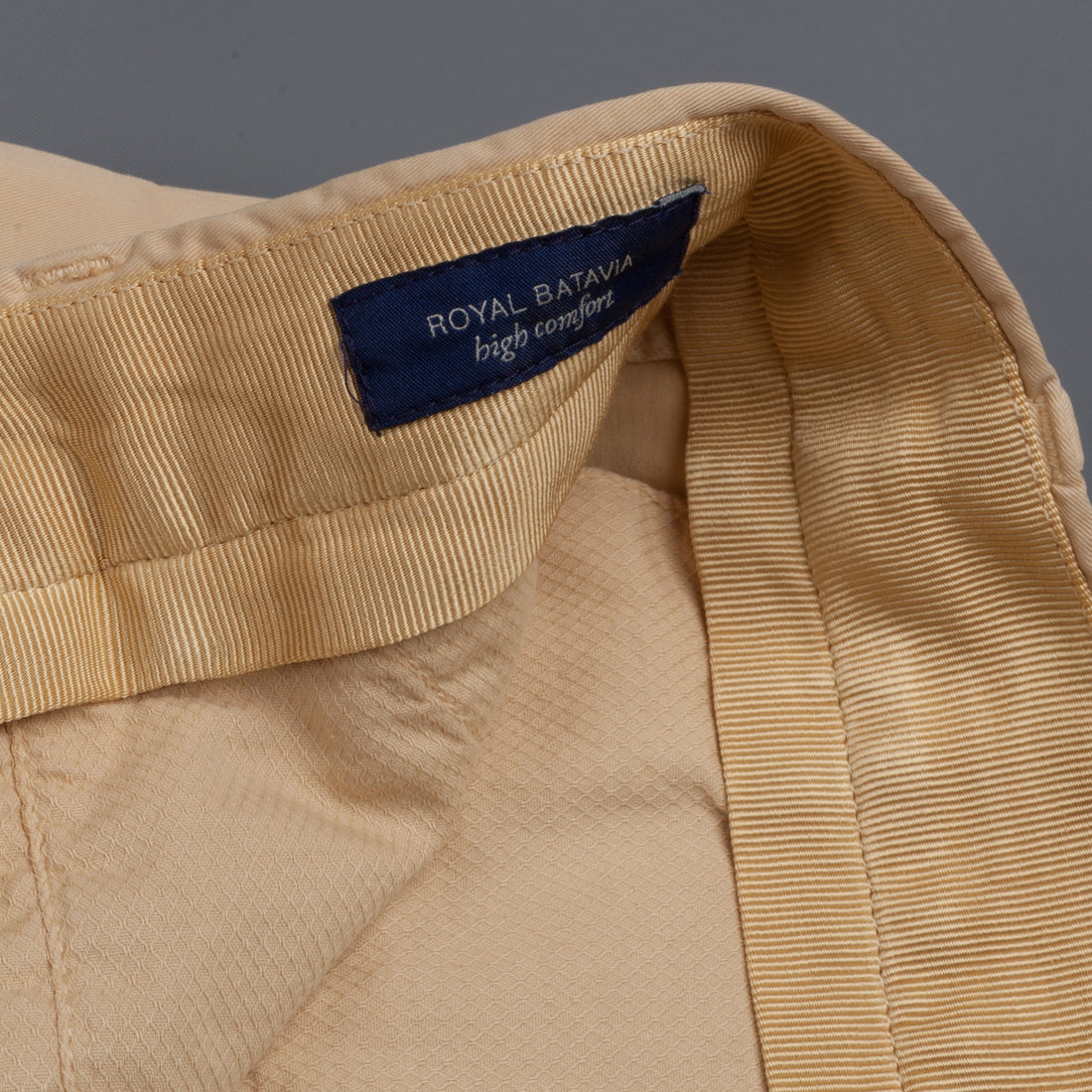 Incotex Venezia model 53 low rise carrot fit Noce Chiaro