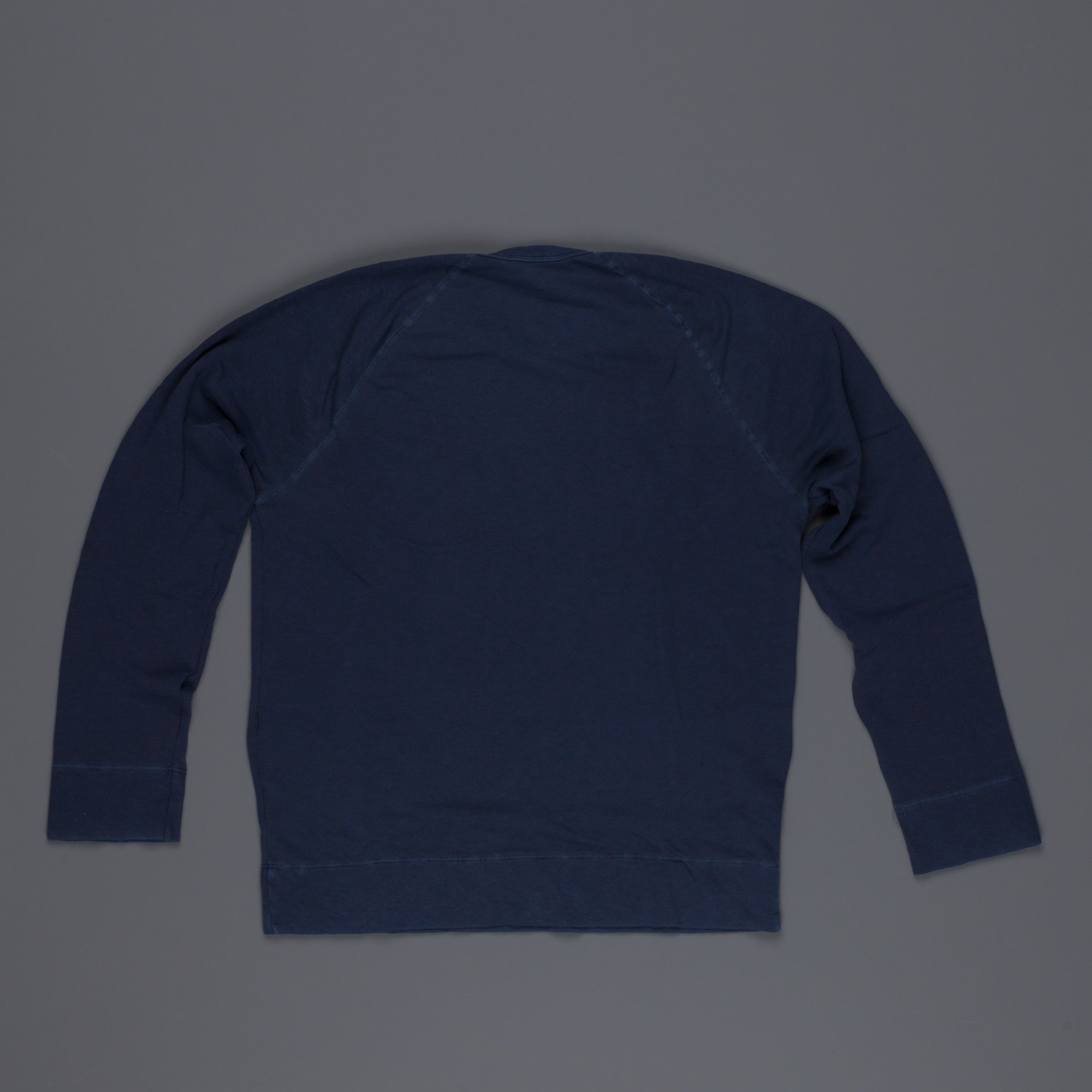 James Perse Vintage cotton raglan pullover Admiral Pigment