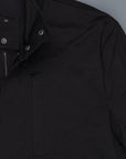 James Perse mesh lined Biker jacket black