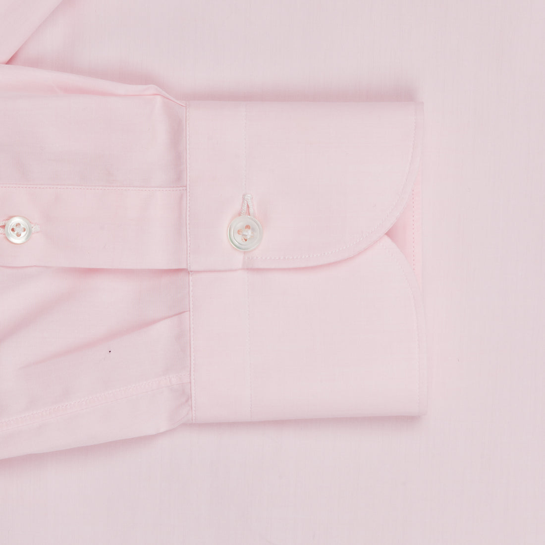 Finamore Napoli shirt Collar Eduardo GIZA 45 Pink Poplin