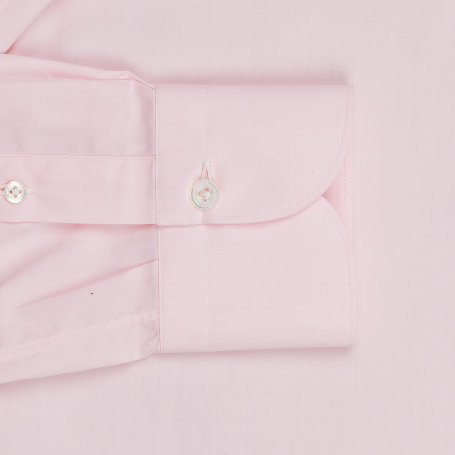 Finamore Napoli shirt Collar Eduardo GIZA 45 Pink Poplin