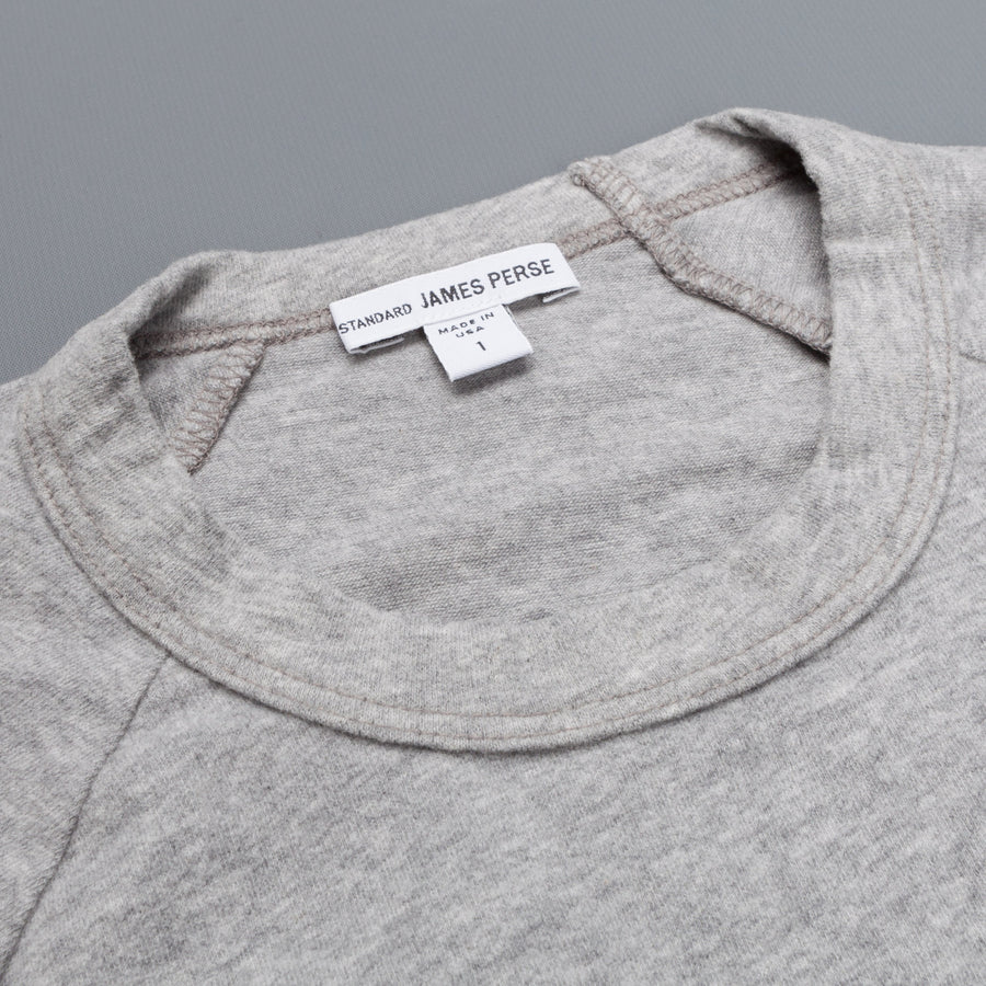 James Perse Suede Jersey Raglan heather grey