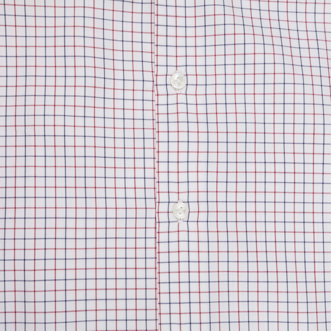 Finamore Napoli shirt Collar Lucio Tattersall check navy/bordeaux