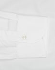 Finamore 'Traveller' shirt Napoli fit Collar Eduardo Alumo White poplin