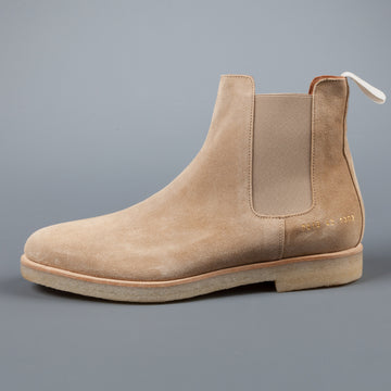 Common Projects Chelsea Boot in Tan Suede