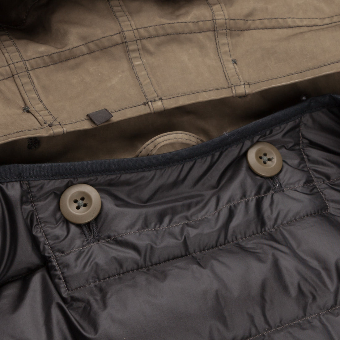 Ten C New Down Liner Dark Grey