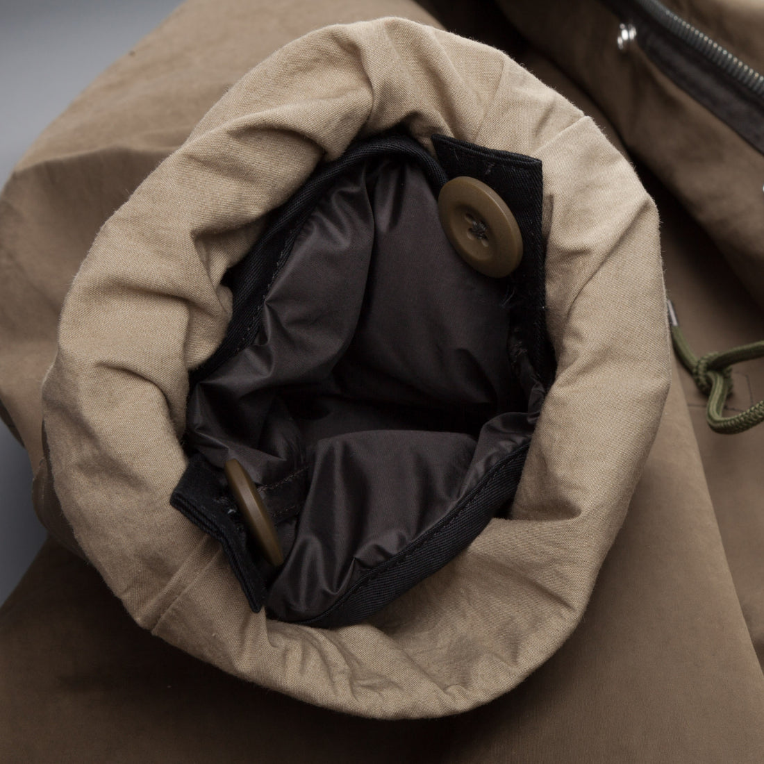 Ten C New Down Liner Dark Grey