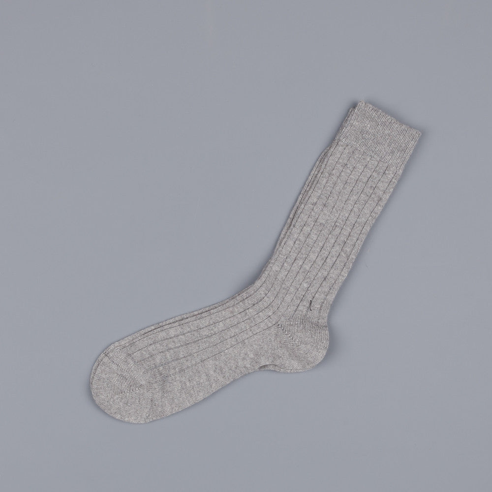 Pantherella Cashmere Waddington Flannel Grey