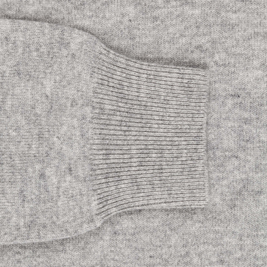 Comme des Garçons PLAY V-Neck pullover Light Grey Black heart