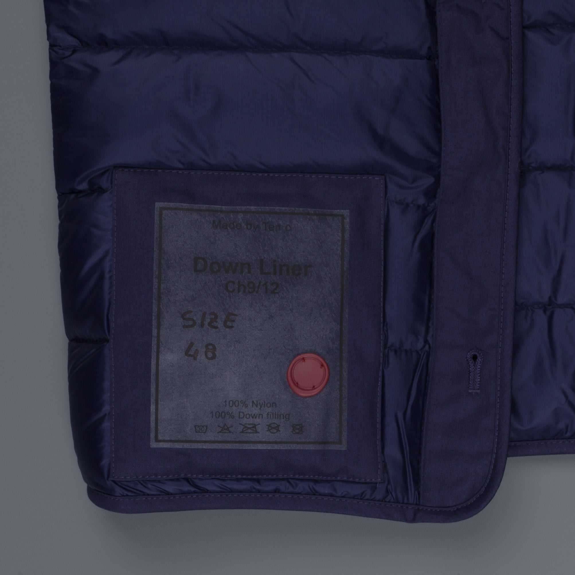 Ten C New Down Liner Blue
