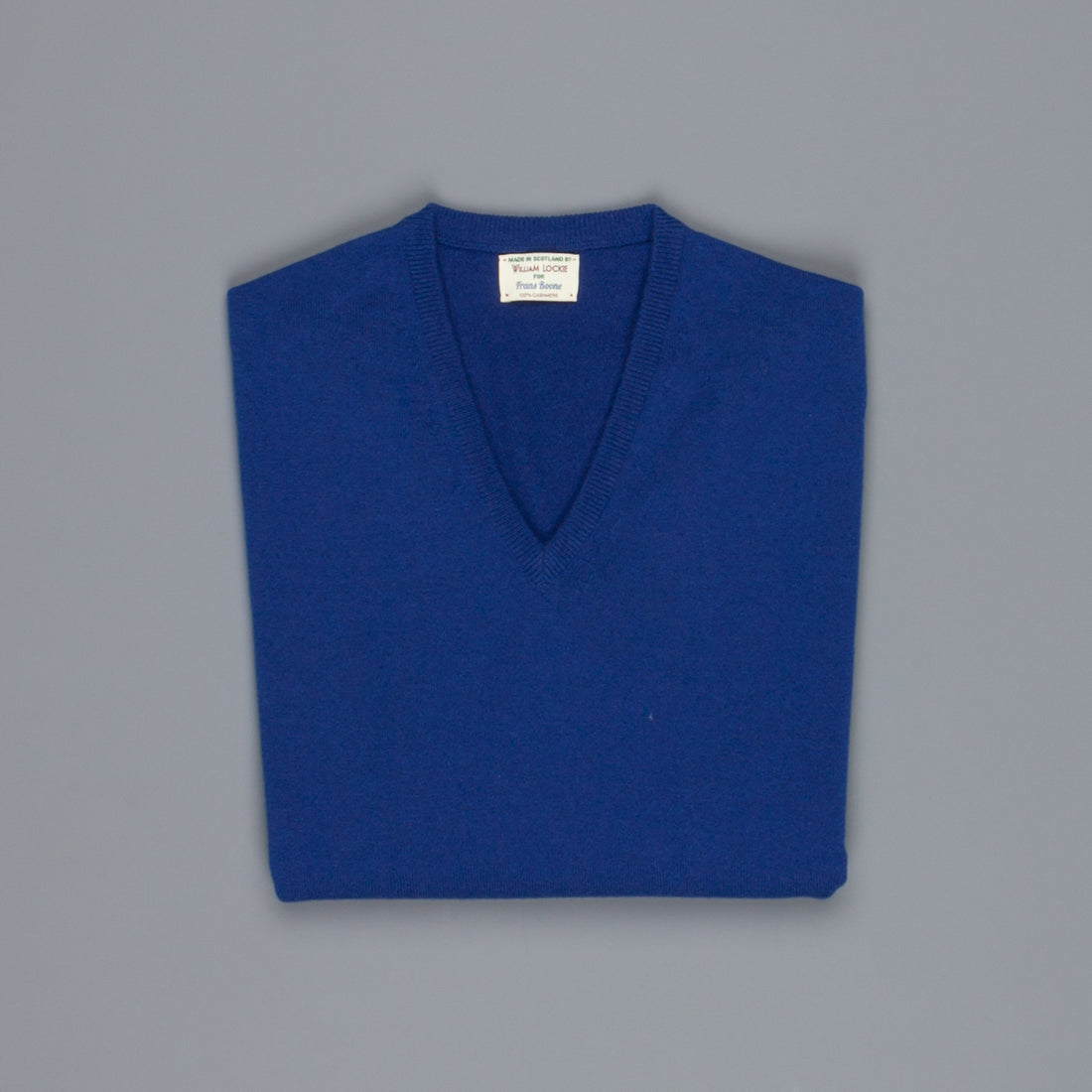 William Lockie Oxton Cashmere V-Neck Mahler