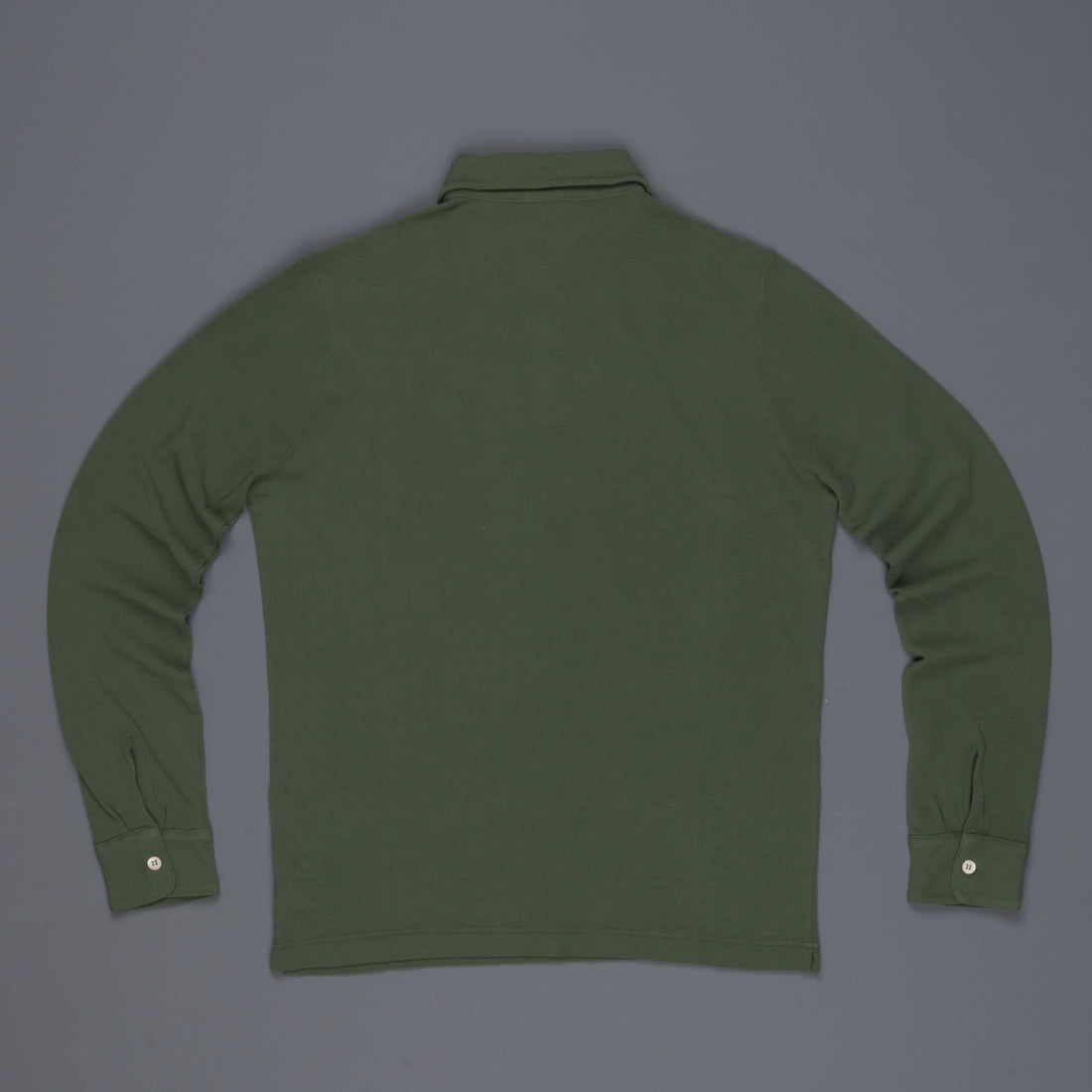 Zanone ML Polo Ice Piquet Oliva Frans Boone Store Exclusive