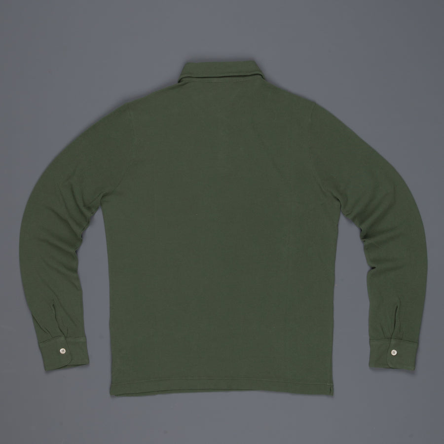 Zanone ML Polo Ice Piquet Oliva Frans Boone Store Exclusive