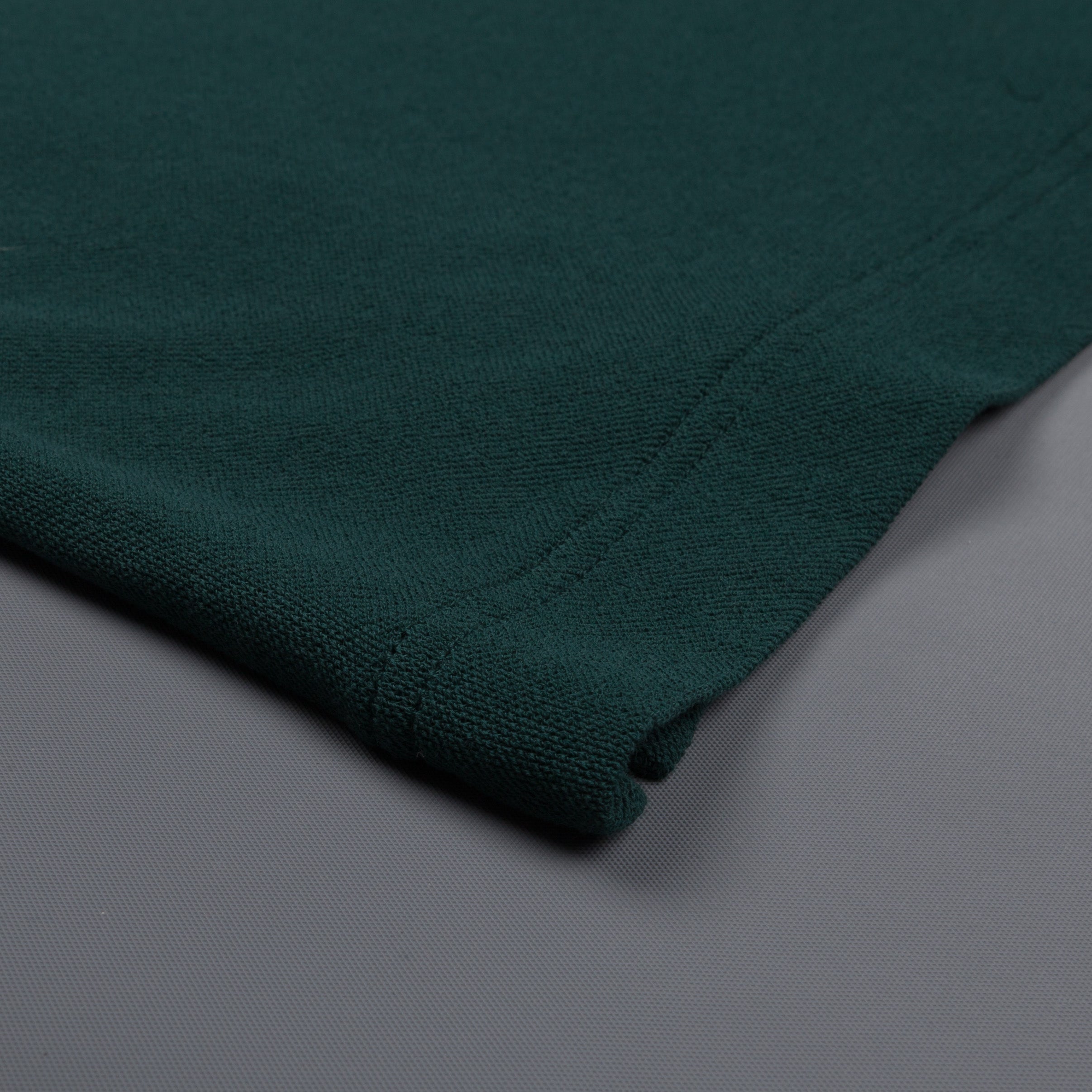 Zanone ML Polo Ice Piquet Verde Scuro Frans Boone Store Exclusive