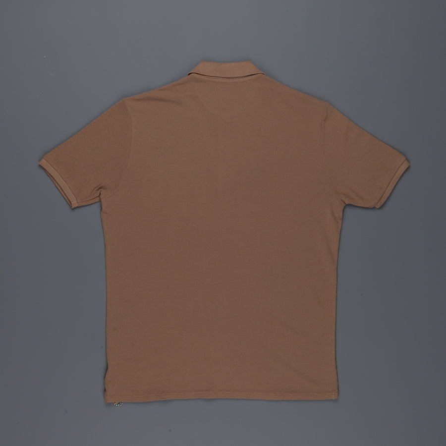Zanone Polo Coste Ice Piquet Beige Medio